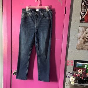 True Religion Dark Blue Straight Leg Jeans